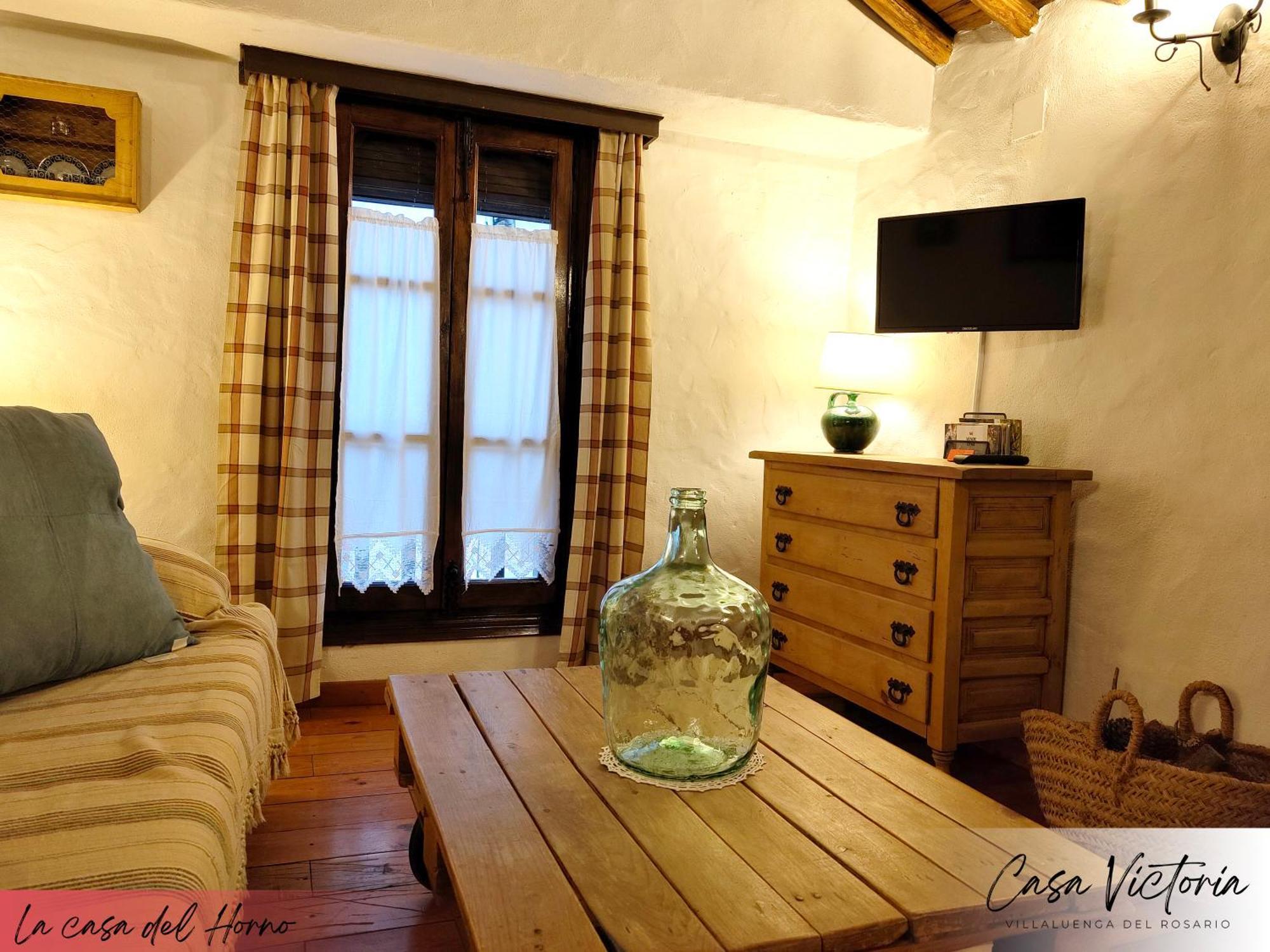 Conjunto Rural Casa Victoria Pension Villaluenga Del Rosario Buitenkant foto