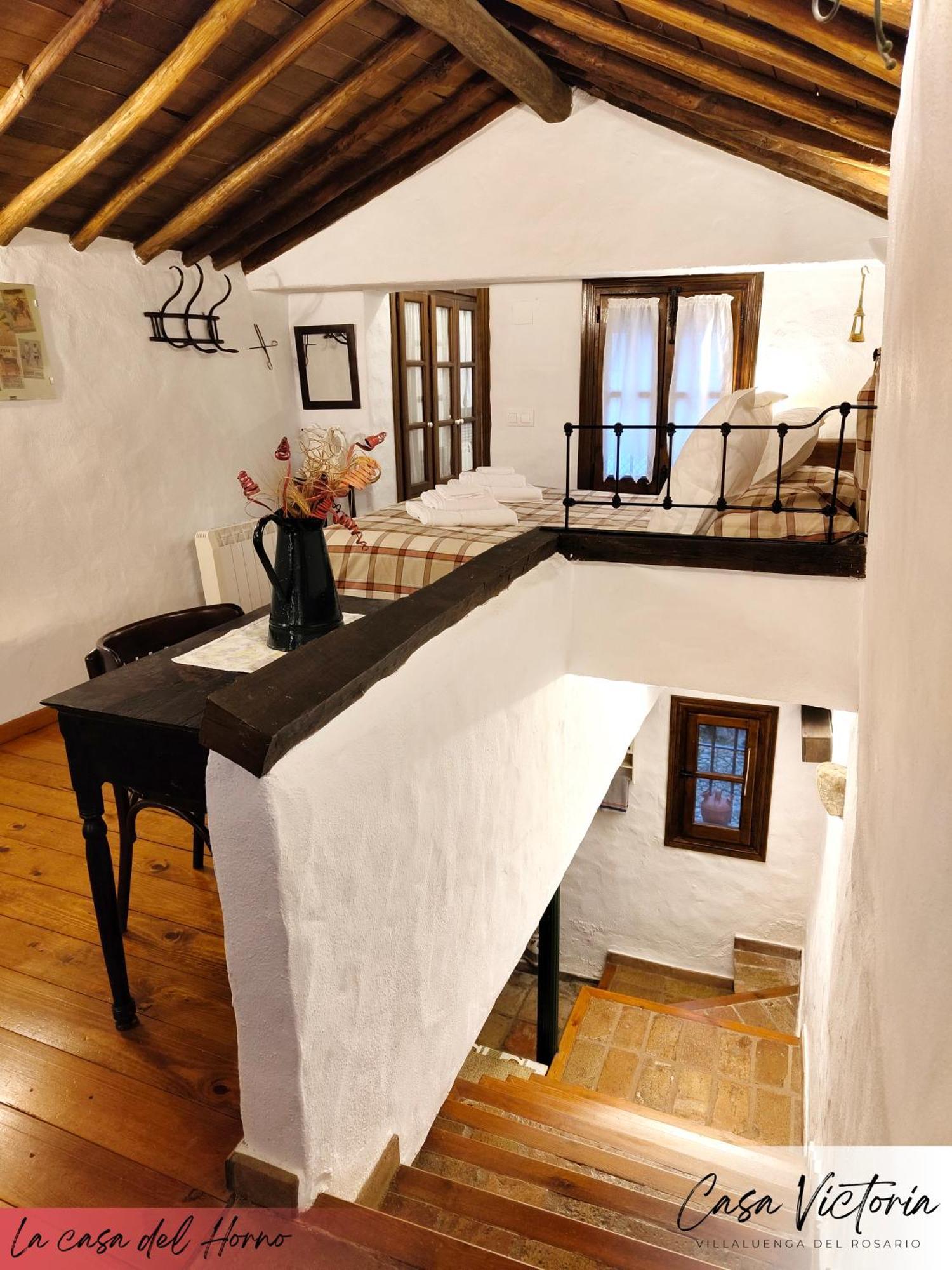 Conjunto Rural Casa Victoria Pension Villaluenga Del Rosario Buitenkant foto