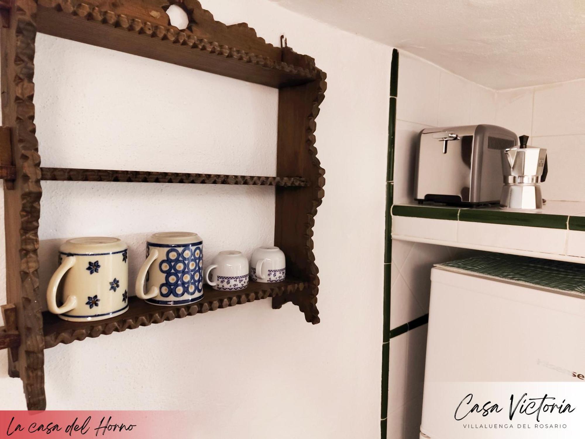 Conjunto Rural Casa Victoria Pension Villaluenga Del Rosario Buitenkant foto