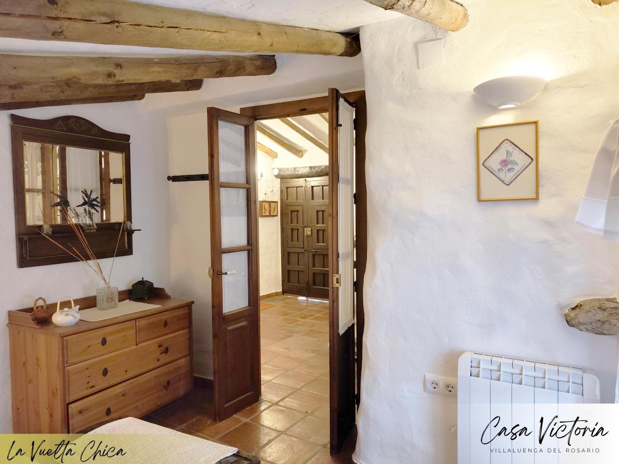 Conjunto Rural Casa Victoria Pension Villaluenga Del Rosario Buitenkant foto