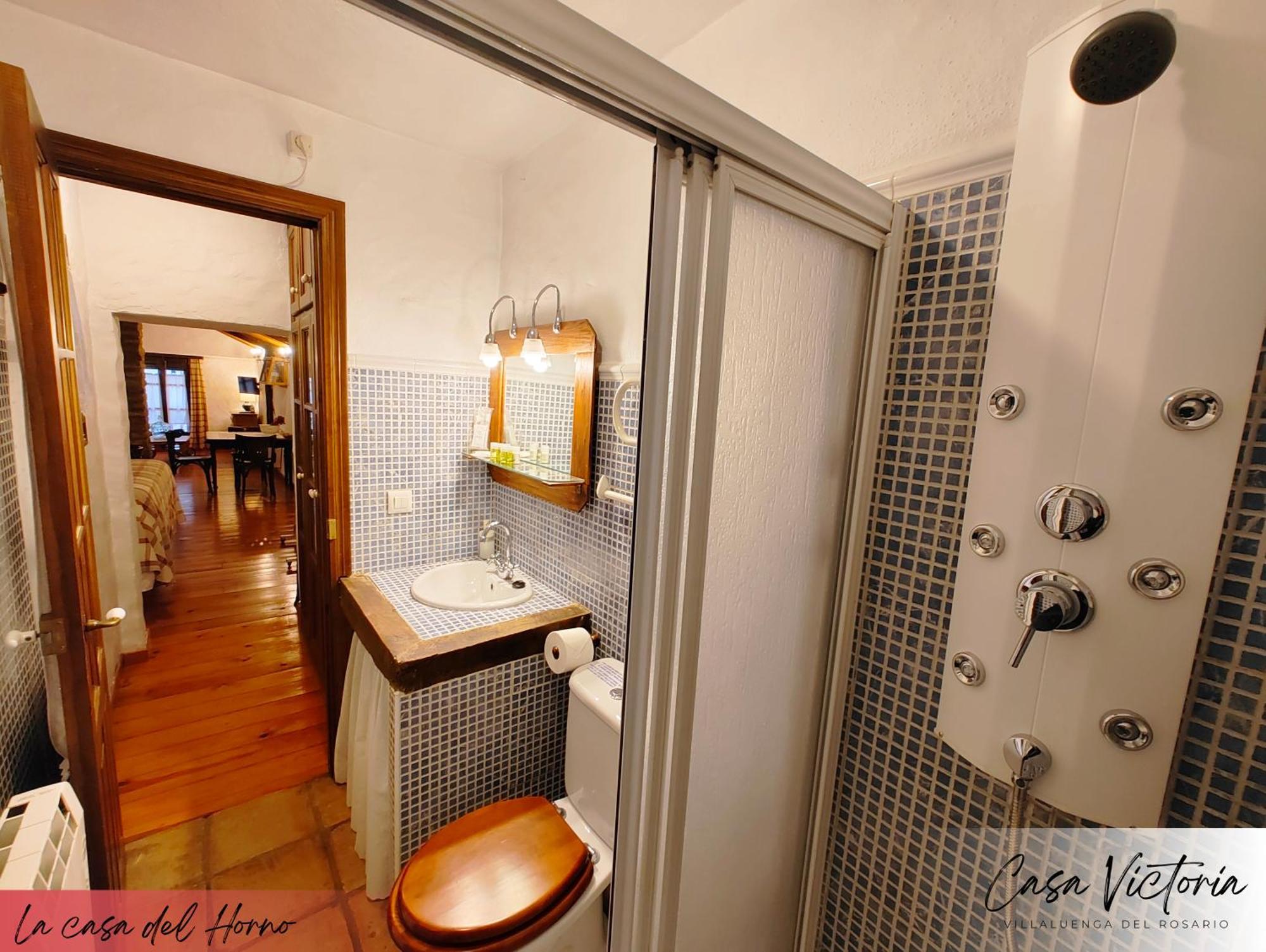 Conjunto Rural Casa Victoria Pension Villaluenga Del Rosario Buitenkant foto