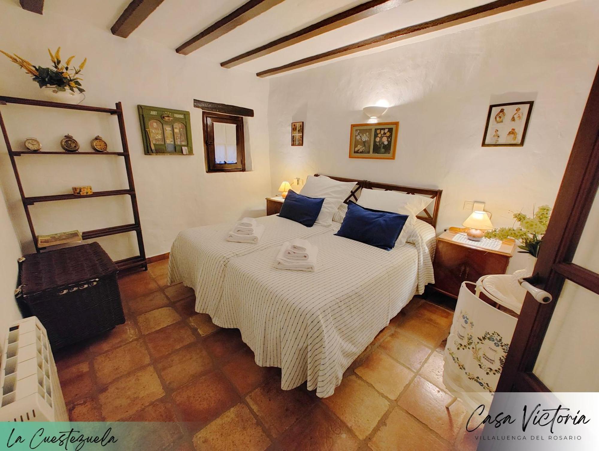 Conjunto Rural Casa Victoria Pension Villaluenga Del Rosario Buitenkant foto