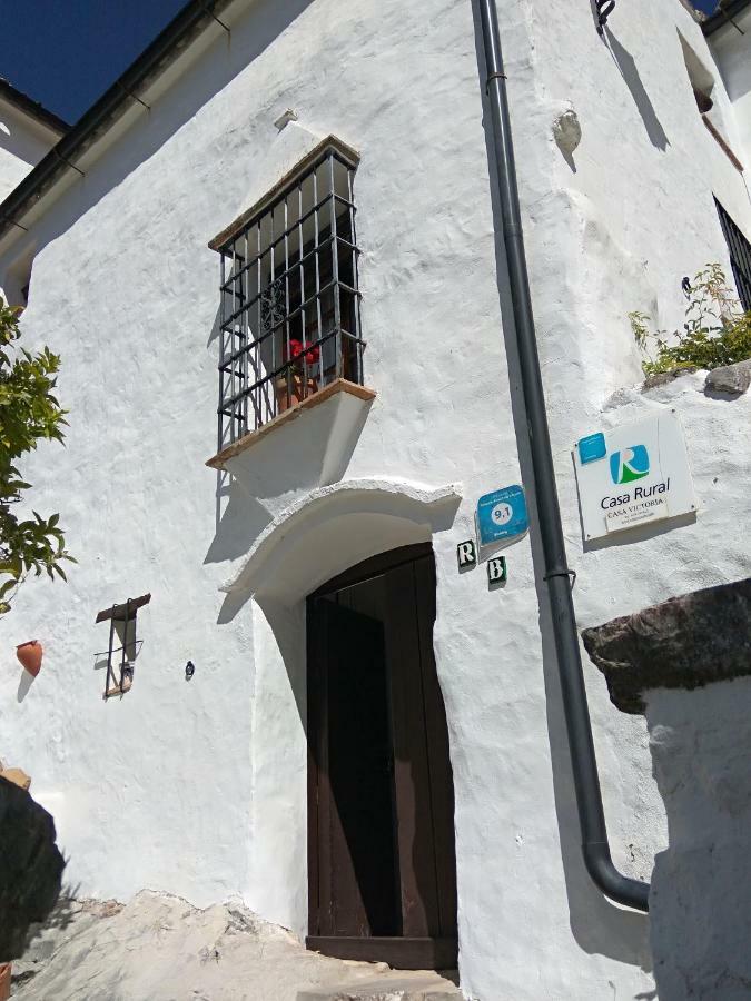Conjunto Rural Casa Victoria Pension Villaluenga Del Rosario Buitenkant foto